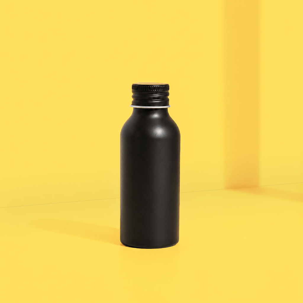 Limited Edition: Black Gloss Aluminium Bottles | Αποκλειστικό φινίρισμα