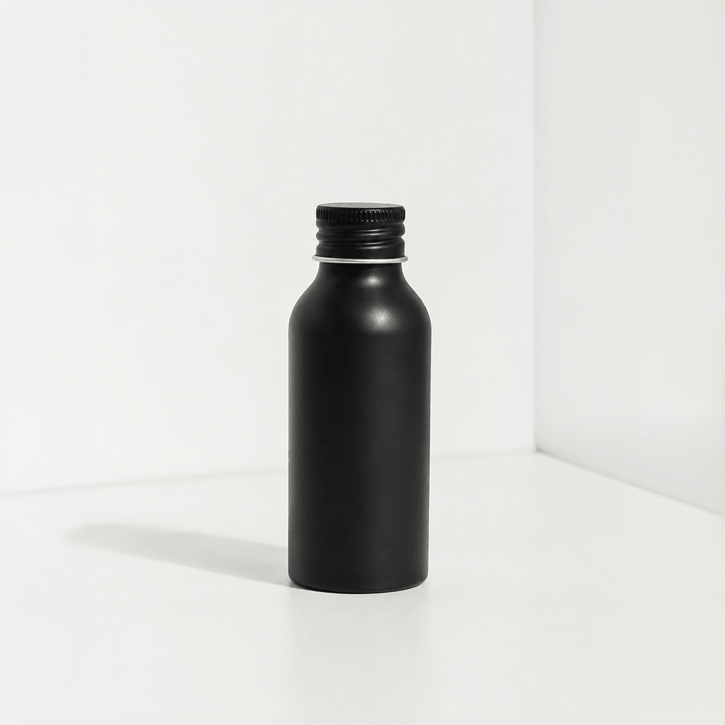 Limited Edition: Black Gloss Aluminium Bottles | Αποκλειστικό φινίρισμα
