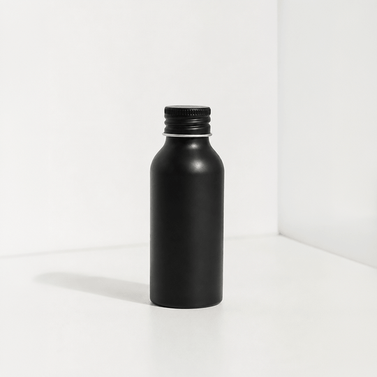 Limited Edition: Black Gloss Aluminium Bottles | Αποκλειστικό φινίρισμα