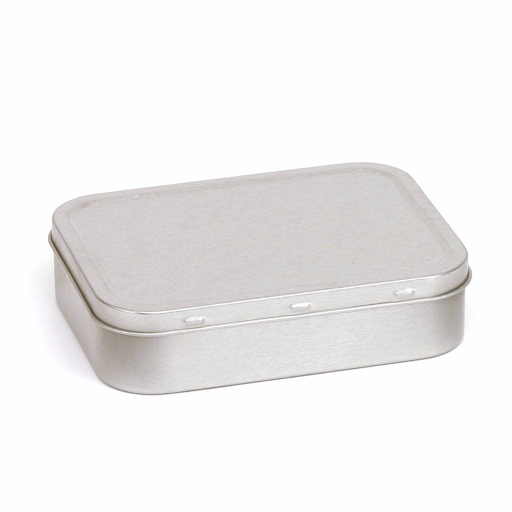 Silver or Gold Rectangular Tins T2108 - Tinware Direct
